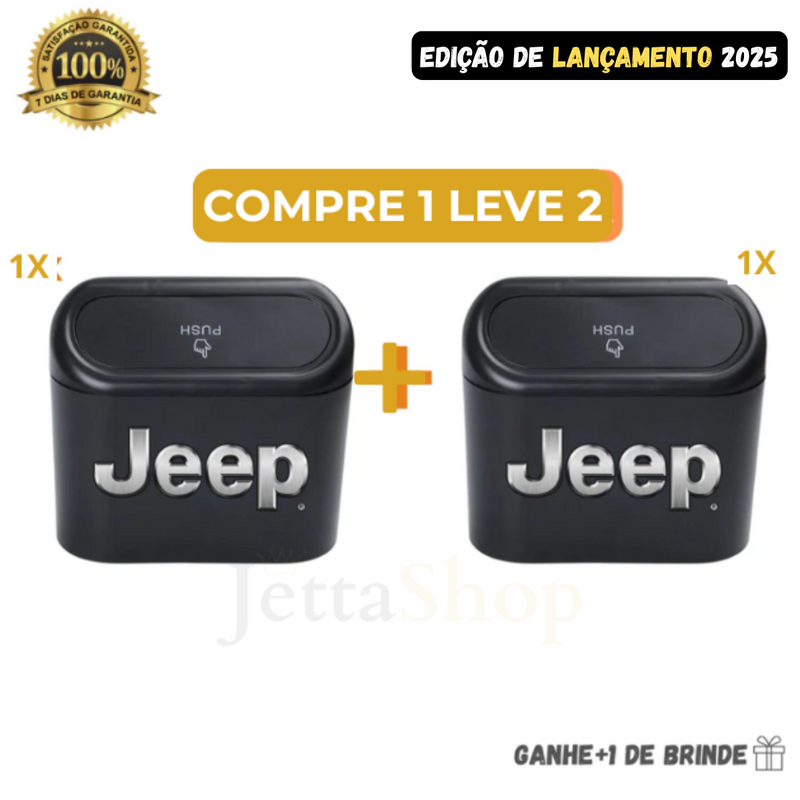 (COMPRE 1 LEVE 2) Kit Porta Resíduos Automotivo - BagJettaCar™