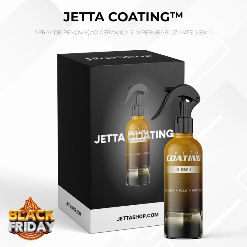 Spray de Renovação Cerâmica e Impermeabilizante 3 em 1 - Jetta Coating™ [ESPECIAL BLACK FRIDAY]