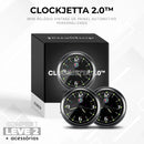 [COMPRE 1 LEVE 2] Mini Relógio Vintage de Painel Automotivo Personalizado - ClockJetta 2.0™