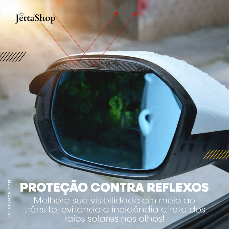 Viseira Protetora para Retrovisor Automotivo - VisorJetta™ [ÚLTIMAS UNIDADES]