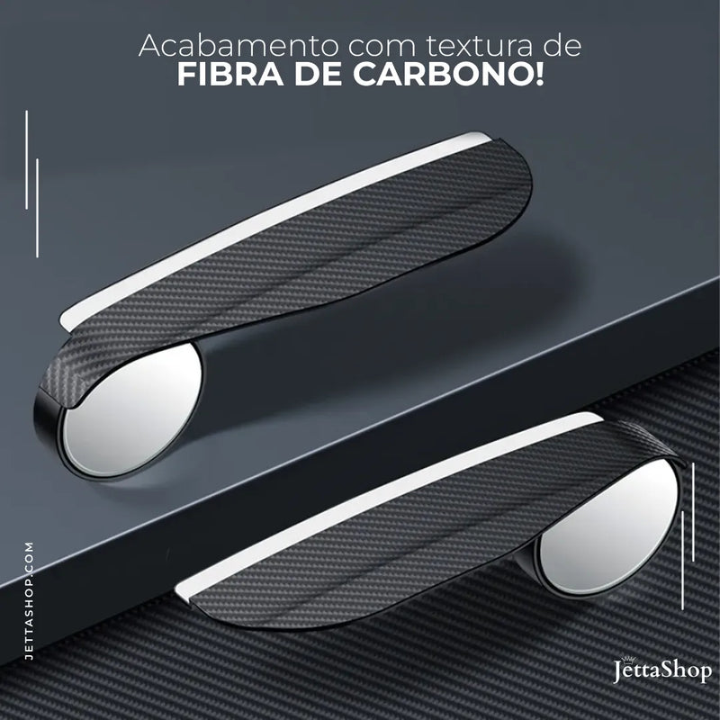 (PAGUE 1 LEVE 2) Protetor de Retrovisor contra Chuvas com Mini Espelho Convexo - Jetta TapeGlass™