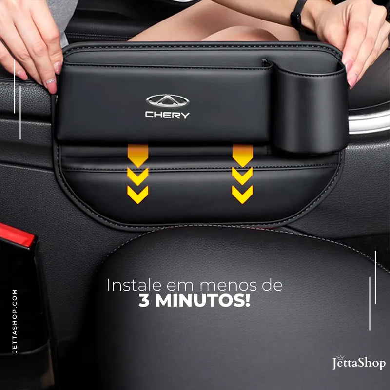 Jetta PremiumPastCar 2.0™ - Pasta Organizadora Universal para Carros {PERSONALIZADA COM A MARCA DO SEU CARRO}