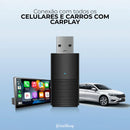 Adaptador Sem fio CarPlay/Android Auto para Multimídia - DriveJetta Mini™ [GRUPO VIP BLACK FRIDAY]