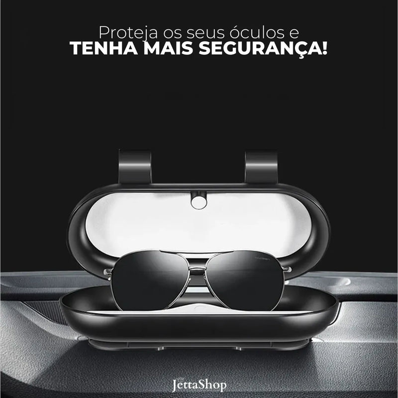 Porta Óculos Automotivo Personalizado - Jetta LuxGlass™ [PROMOÇÃO LIMITADA ATÉ HOJE 23:59]