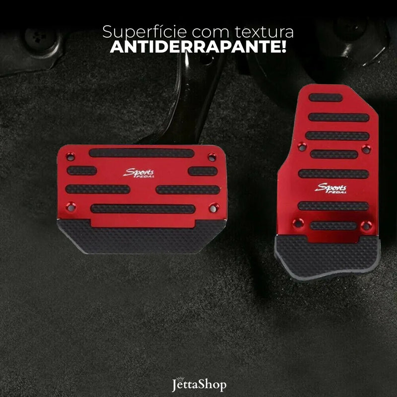 Pedal Sport de Metal e Antiderrapante Automotivo - Jetta PedalCar™ [ESTOQUE LIMITADO]