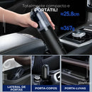 Aspirador Portátil Baseus Automotivo - Jetta AspLux™ [PROMOÇÃO EXCLUSIVA]