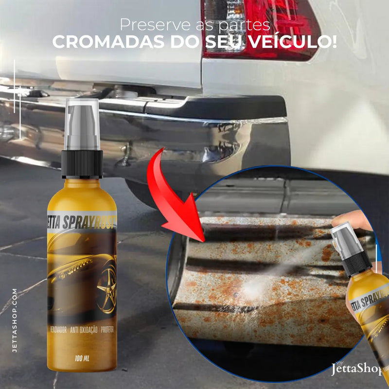 Jetta SprayRust™ - Spray Removedor de Ferrugem Automotivo [PROMOÇÃO LIMITADA ATÉ HOJE 23:59]