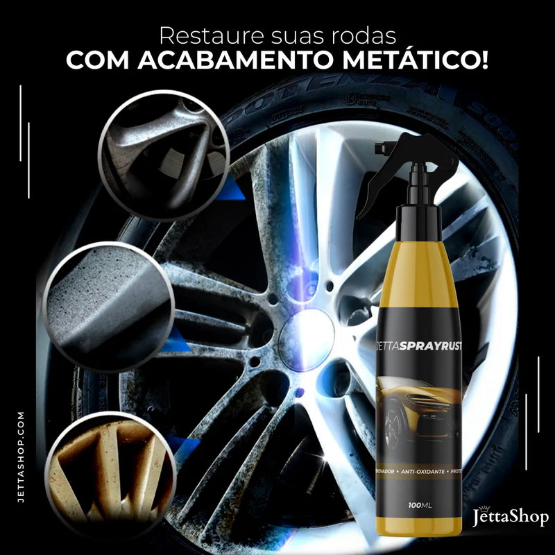 Jetta SprayRust™ - Spray Removedor de Ferrugem Automotivo [PROMOÇÃO LIMITADA]
