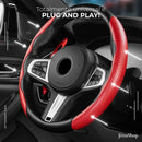 VoltCarbon™ - Capa Antiderrapante de Volante Universal [BRINDE EXCLUSIVO PARA OS 100 PRIMEIROS]