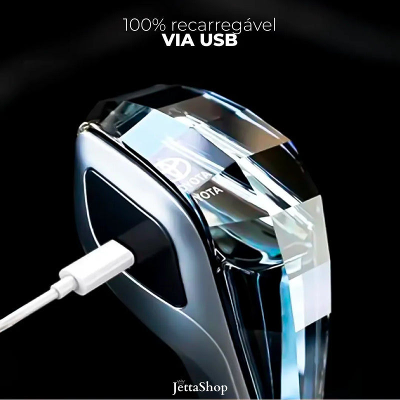 Alavanca RGB Universal para Câmbio - Jetta LedShift™ [PERSONALIZADA COM A MARCA DO SEU CARRO]