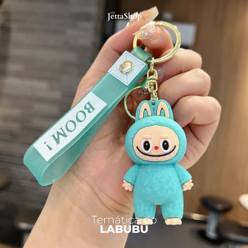 Chaveiro Temático Labubu para Chave de Carros - JettaLabubu™ [LANÇAMENTO 2025]