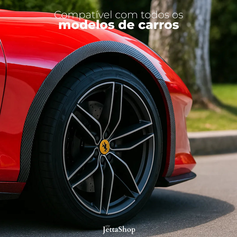 Adesivo Automotivo em Carbono para Pára-lamas - Jetta Fender™ [PROMOÇÃO LIMITADA]