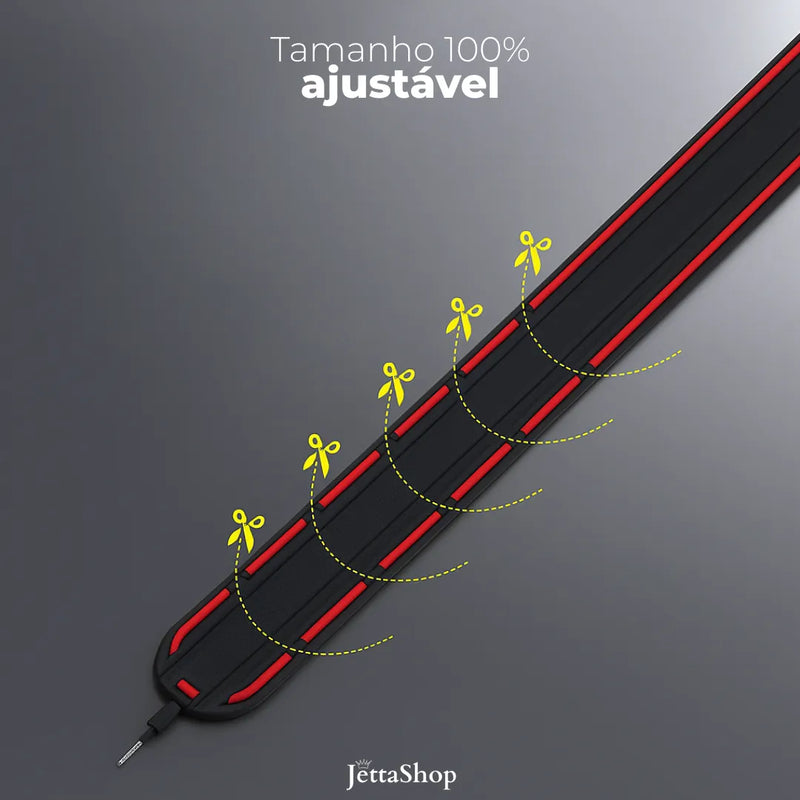 Jetta AntiShock™ - Fita Antiestática Veicular em Borracha Personalizada [PROTEÇÃO INVISÍVEL]