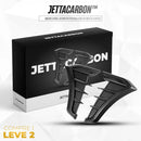 [PAGUE 1 LEVE 2] Adesivo Lateral Automotivo Personalizado em Fibra de Carbono - JettaCarbon™