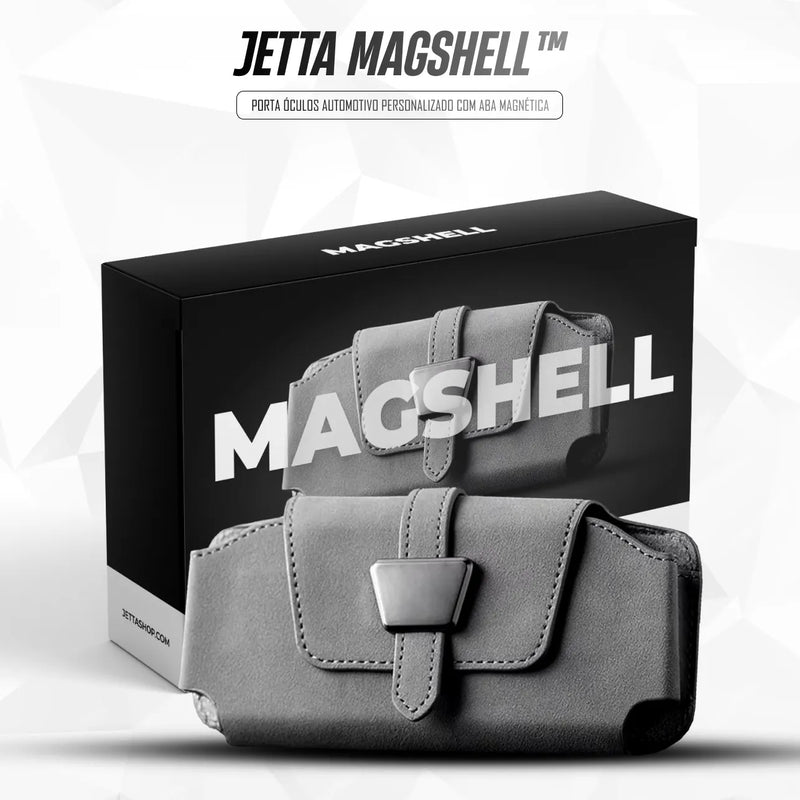 Porta Óculos Automotivo com Aba Magnética - Jetta MagShell™