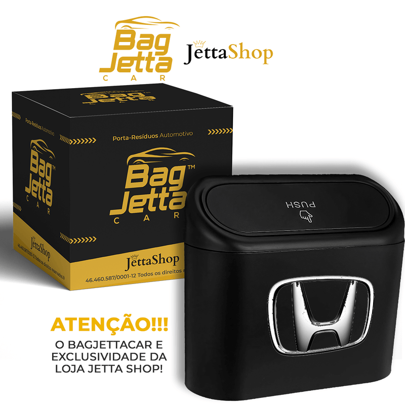 (PAGUE 1 LEVE 2) - Porta-Resíduos Automotivo - BagJettaCar™ (BRINDE EXCLUSIVO PARA OS 100 PRIMEIROS)
