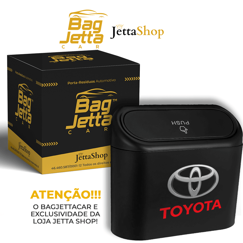 (PAGUE 1 LEVE 2) - Porta-Resíduos Automotivo - BagJettaCar™ (BRINDE EXCLUSIVO PARA OS 100 PRIMEIROS)